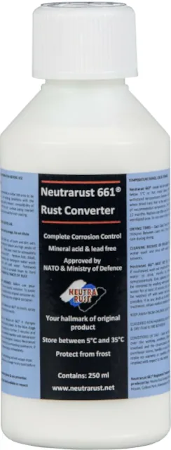 Μετατροπέας - εξουδετερωτής σκουριάς για προετοιμασία βαφής  Μετατροπέας - εξουδετερωτής σκουριάς για προετοιμασία βαφής