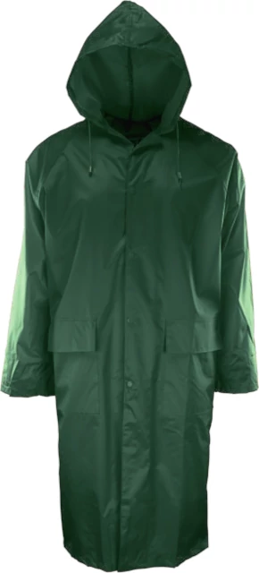 Αδιάβροχο πανωφόρι PVC με κουκούλα  Αδιάβροχο πανωφόρι PVC με κουκούλα
