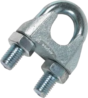 Σφιγκτήρας συρματόσχοινου γαλβανιζέ Σφιγκτήρας συρματόσχοινου γαλβανιζέ