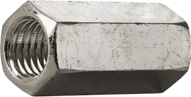 Παξιμάδια σύνδεσης (μούφες) γαλβανιζέ DIN6334 Class 6 (20 τεμάχια)  Παξιμάδια σύνδεσης (μούφες) γαλβανιζέ DIN6334 Class 6 (20 τεμάχια)