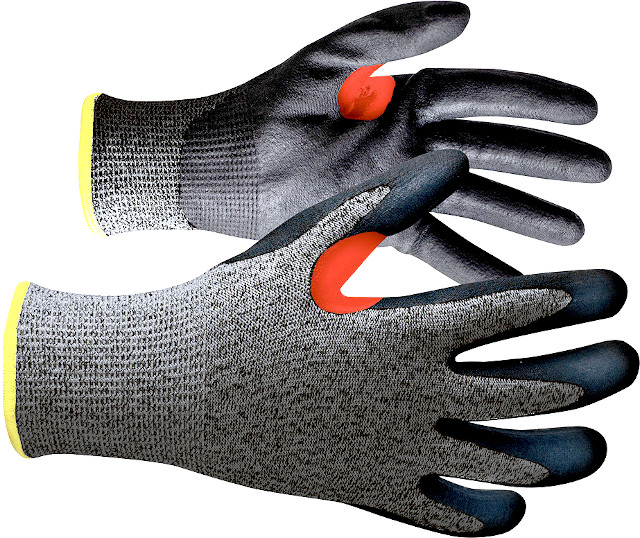 Γάντια νιτριλίου μεγάλης αντοχής σε κόψιμο και καταπονήσεις (ζεύγος)