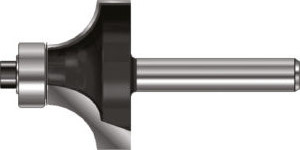 Μαχαίρι ρούτερ θηλυκό στρογγύλι με κορμό 6,35mm (¼″)