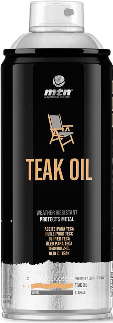Σπρέι λάδι εμποτιμού για συντήρηση επίπλων (teak oil) 400ml
