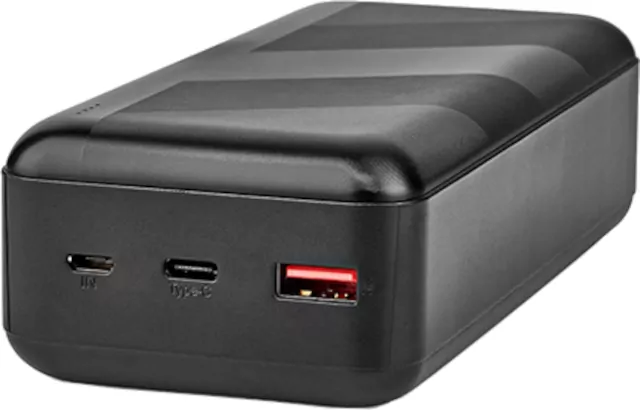 Φορητό σύστημα φόρτισης συσκευών μέσω USB-A & USB-C 30Ah