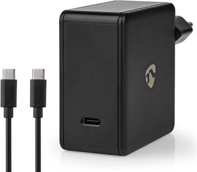 Ταχυφορτιστής USB-C 65W πρίζας (συνοδεύεται με καλώδιο) Ταχυφορτιστής USB-C 65W πρίζας (συνοδεύεται με καλώδιο)