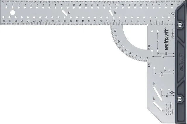 Ορθή γωνία - μοιρογνωμόνιο - εργαλείο σημαδέματος Ορθή γωνία - μοιρογνωμόνιο - εργαλείο σημαδέματος
